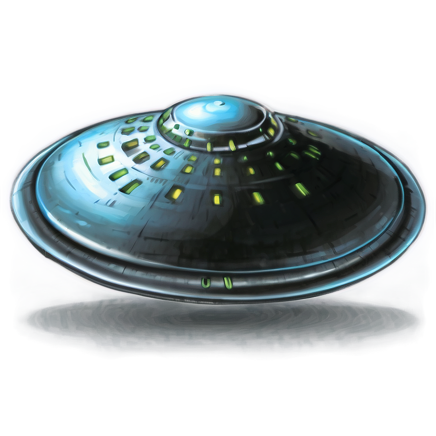 Flying Saucer Illustration Png 72 PNG