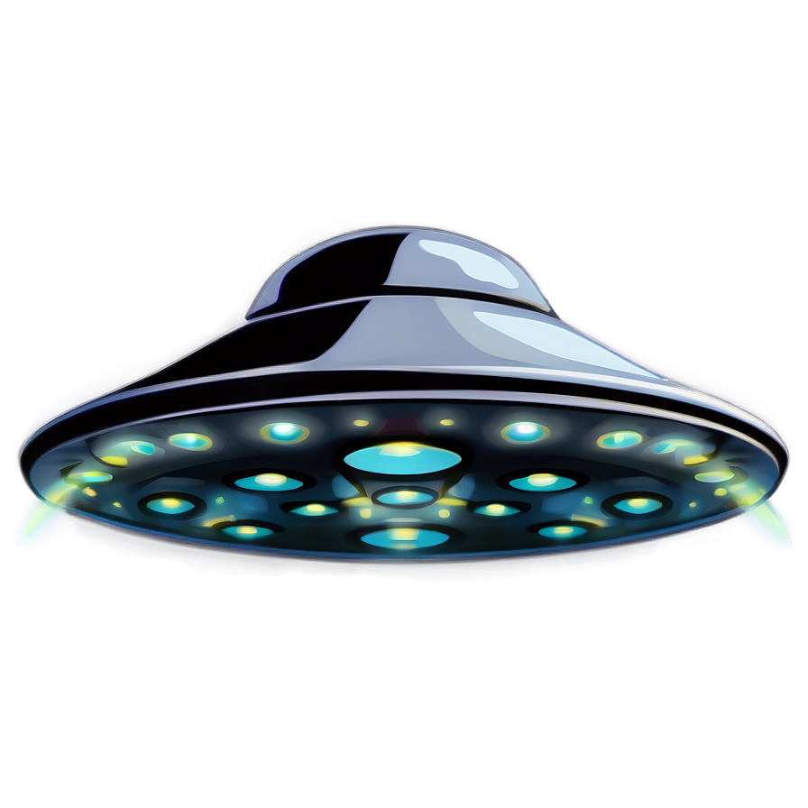 Flying Saucer Illustration Png Kji PNG