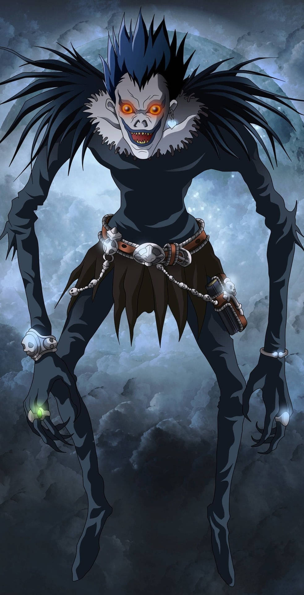 Flying Shinigami Death Note iPhone Wallpaper