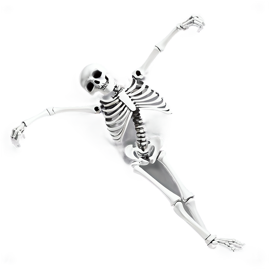 Flying Skeleton Png Woo5 PNG