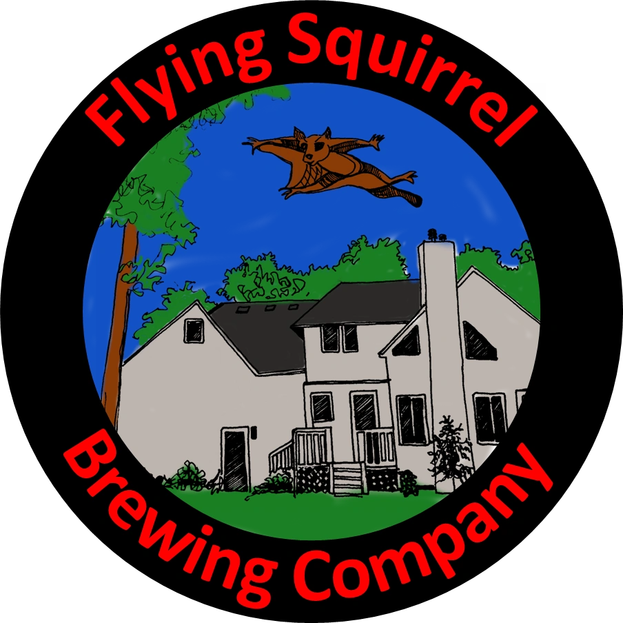 Flying Squirrel Brewing Logo PNG