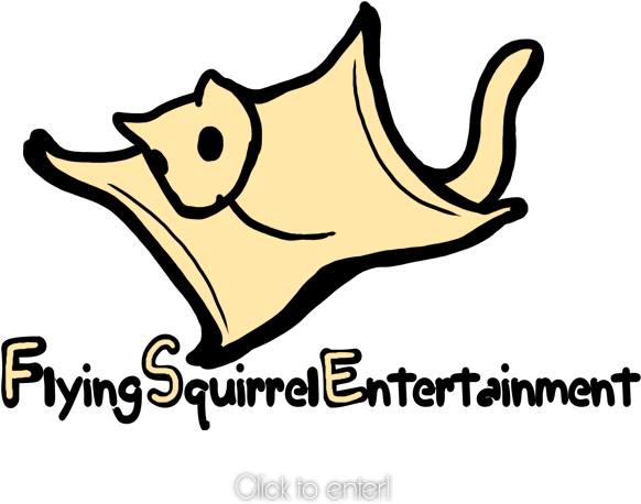 Flying_ Squirrel_ Entertainment_ Logo PNG