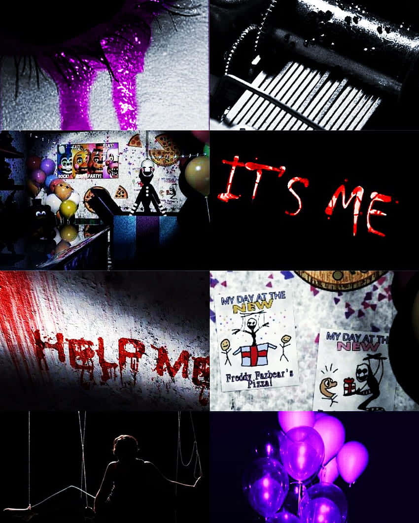 Fnaf Aesthetic Collage Wallpaper