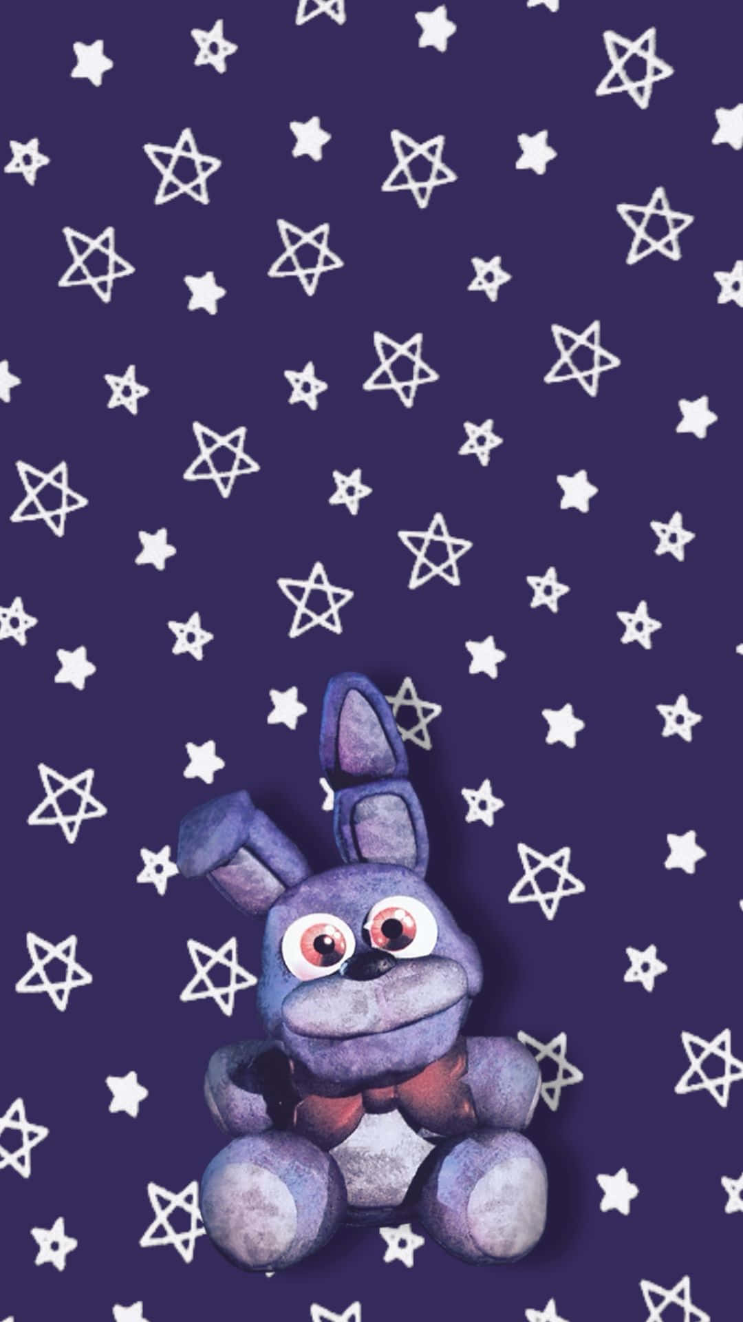 Fnaf Bonnie Star Pattern Aesthetic.jpg Wallpaper