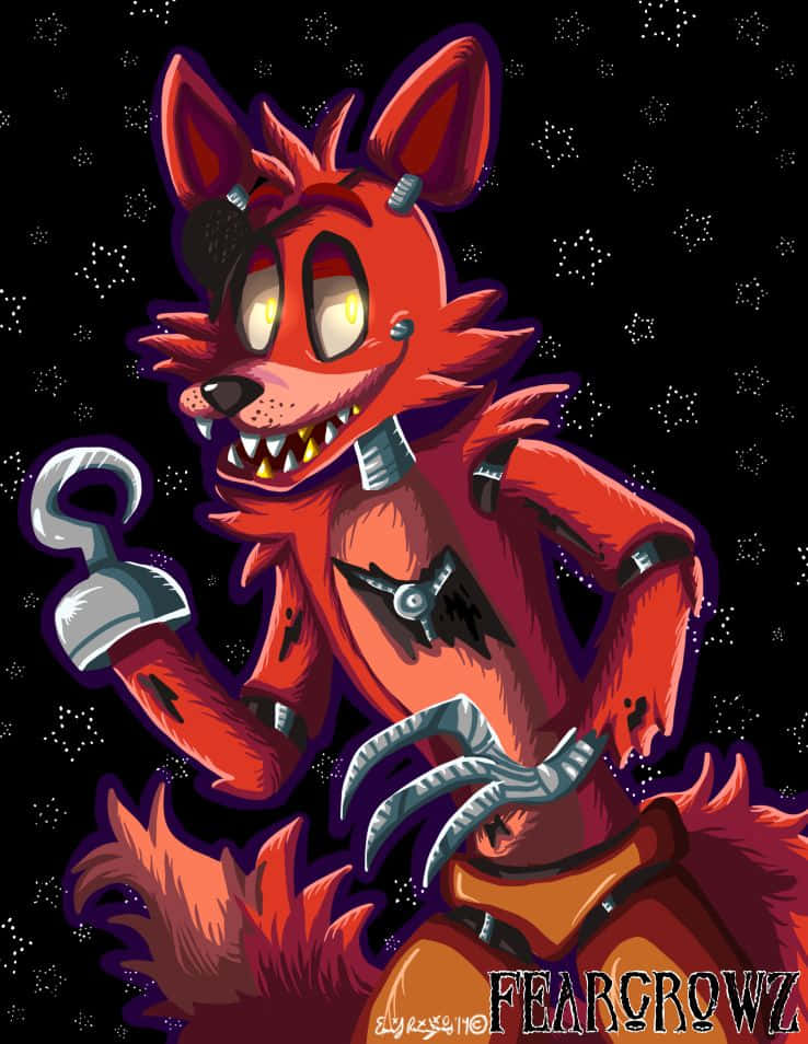 Fnaf Foxy the Pirate Wallpaper