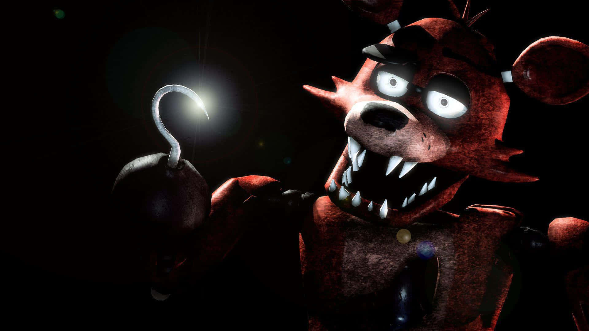 "Embrace the fear with FNAF's Foxy" Wallpaper
