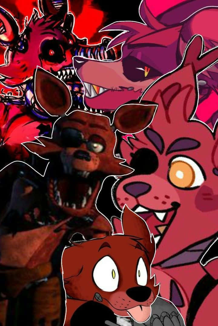 "Foxy the Pirate Fox from the hit game Five Nights at Freddy's!" Wallpaper