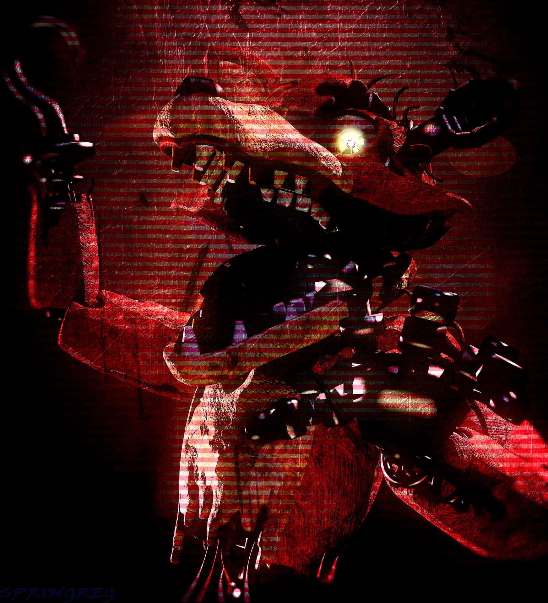 Join the Fun with FNaF Foxy Wallpaper