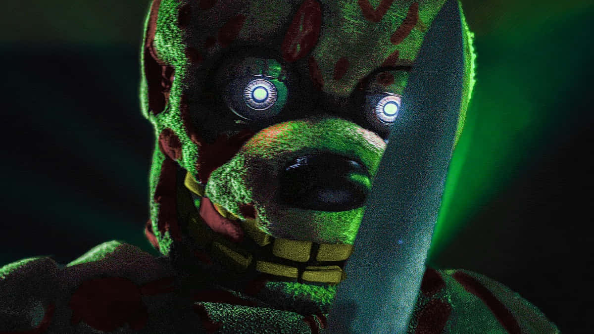 Fnaf Film Animatronische Blik Achtergrond