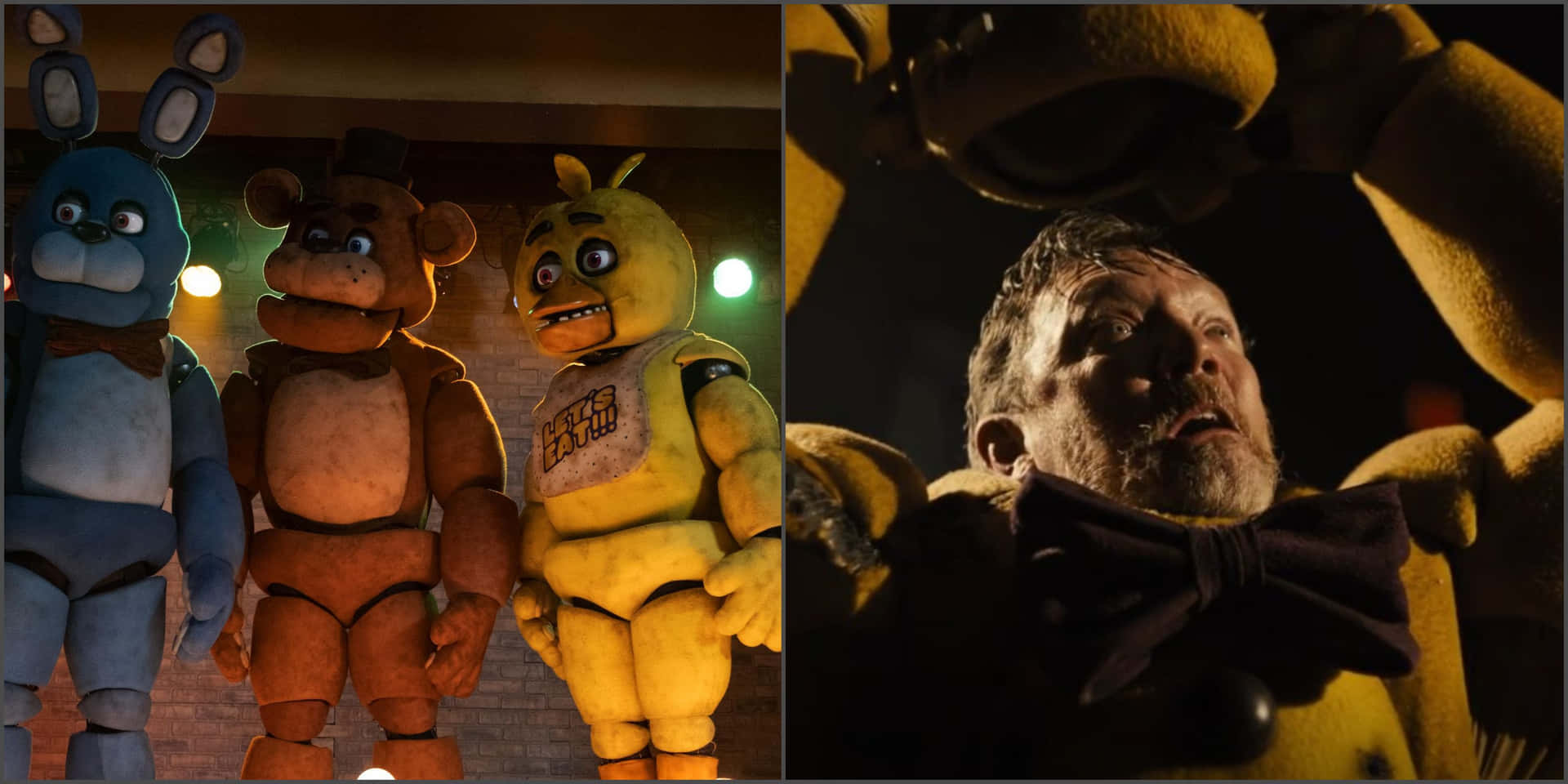 Fnaf-film Animatronikk Og Terror Bakgrunnsbildet