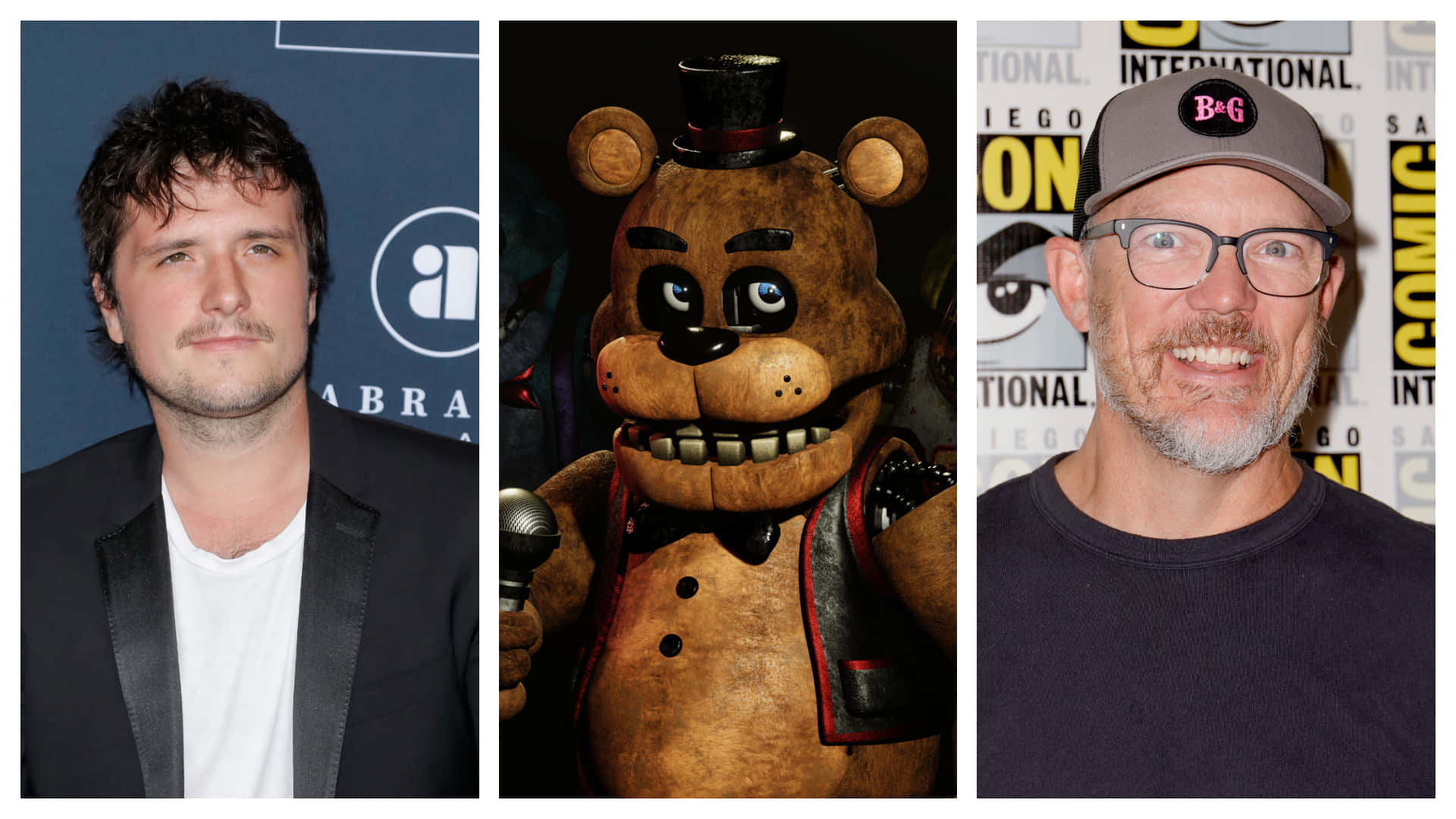 Fnaf Film Skapere Og Karakter Bakgrunnsbildet