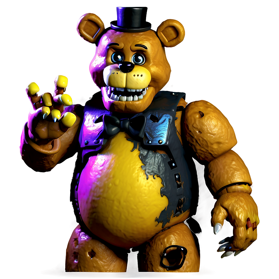 Download Fnaf Nightmare Fredbear Png 05212024 | Wallpapers.com