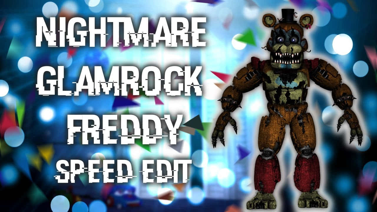 FNaF Speed Edit - Withered Nightmare Fredbear! 