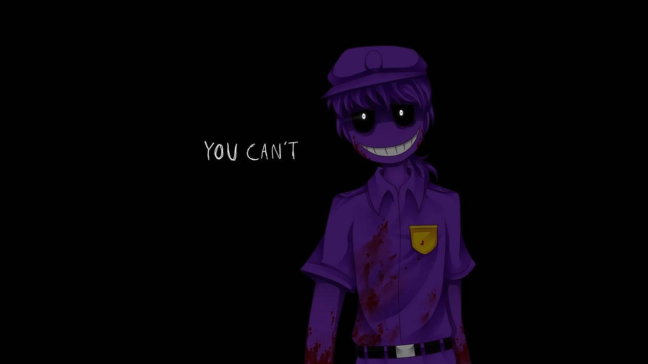 Fnaf Purple Guy Murderer Villain Wallpaper