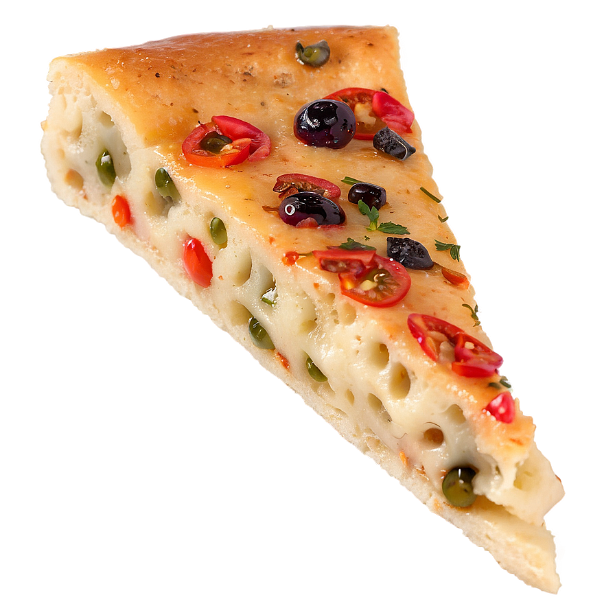 Focaccia Bread Slice Png Bqy PNG