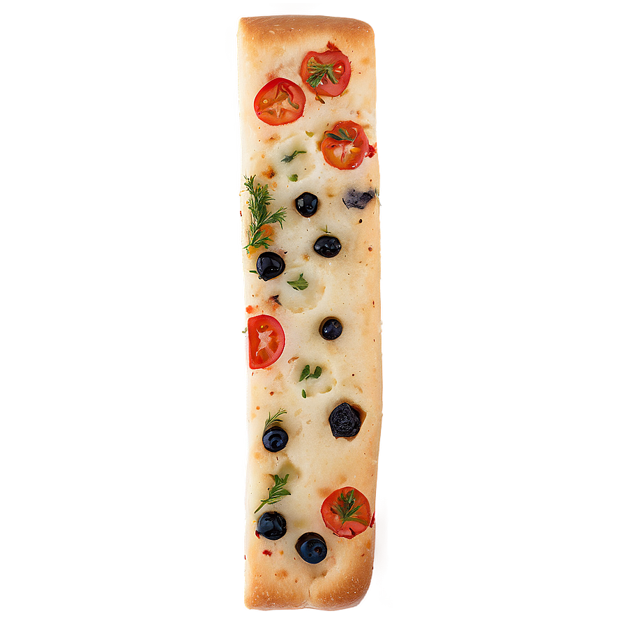 Focaccia Bread Slice Png Lff PNG