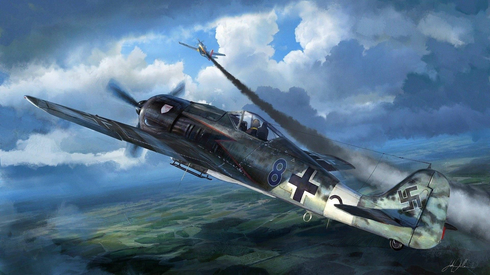 Focke-wulf Fw 190 German Ww2 Fighters Picture