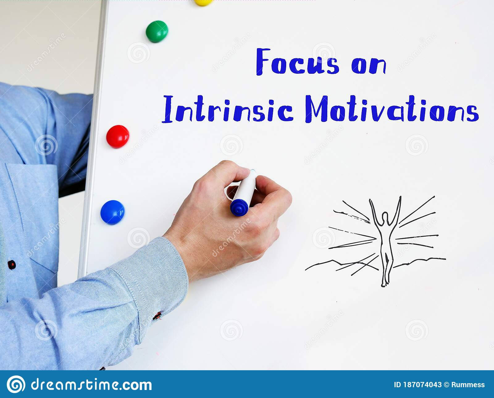 Intrinsic Motivation Concept Illustrated Wallpaper