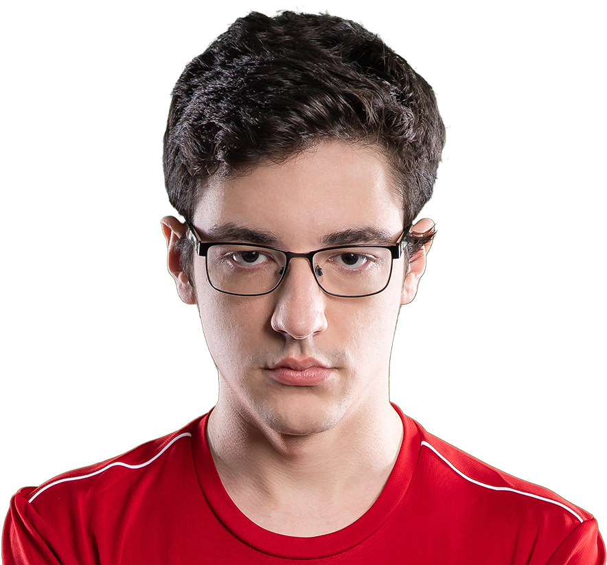 Focused Esports Player Portrait PNG