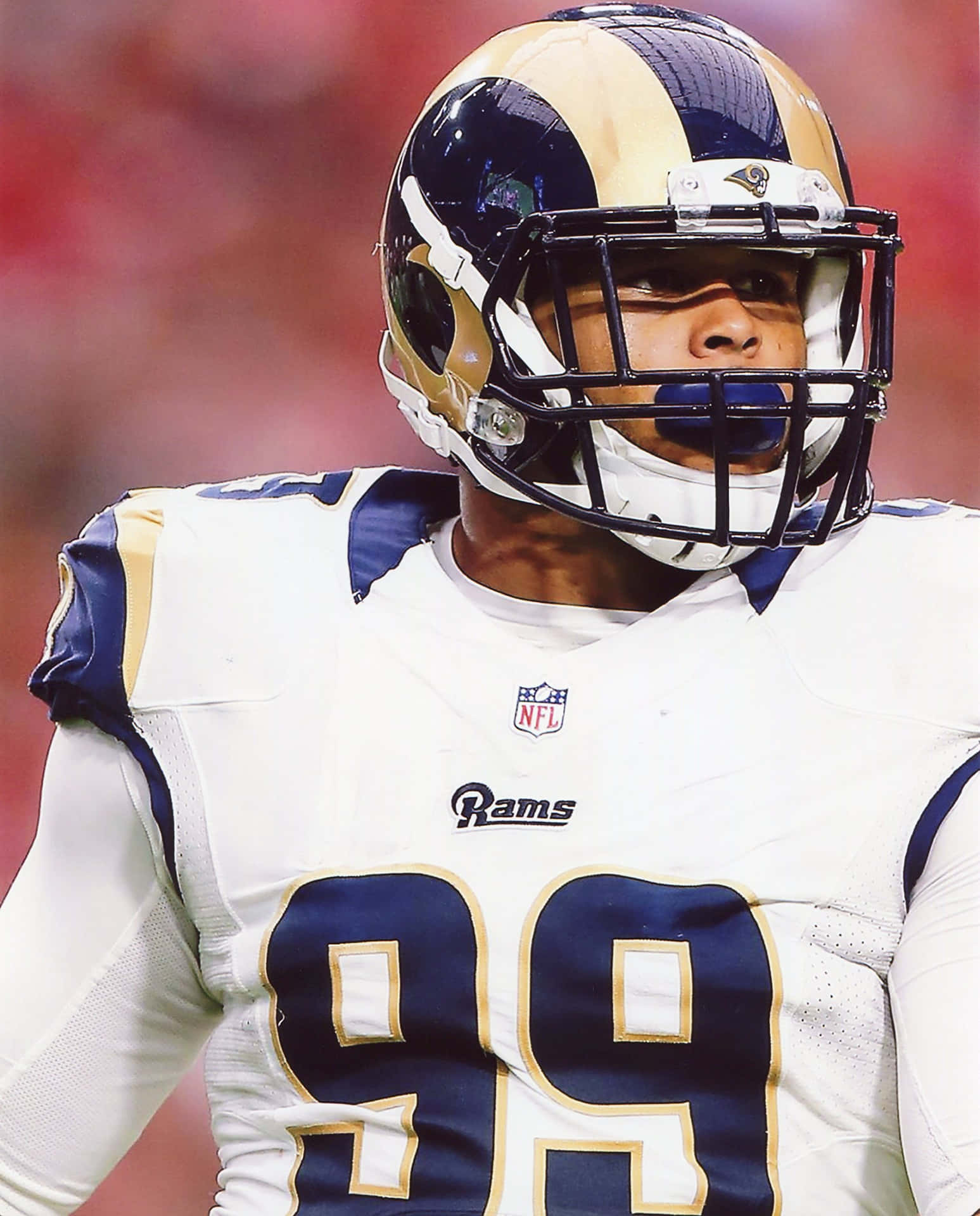 Focused Rams Player99 Wallpaper