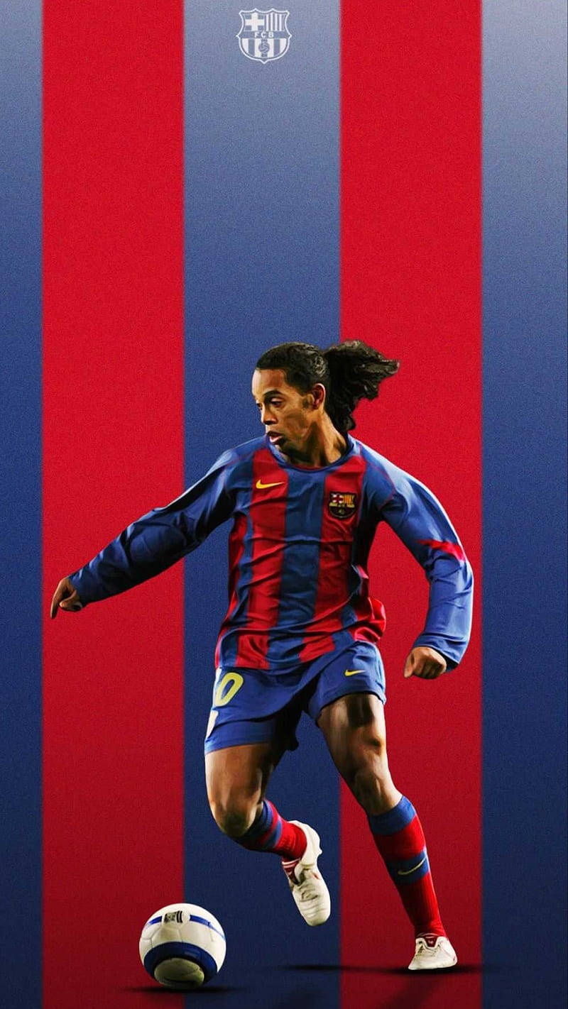 Fodboldspillere Hd Ronaldinho Fcb Wallpaper