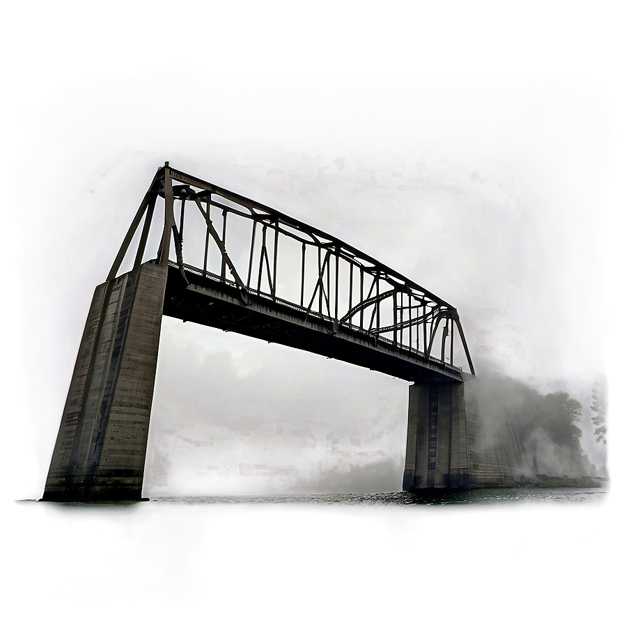 Download Foggy Bridge Png 05042024 | Wallpapers.com