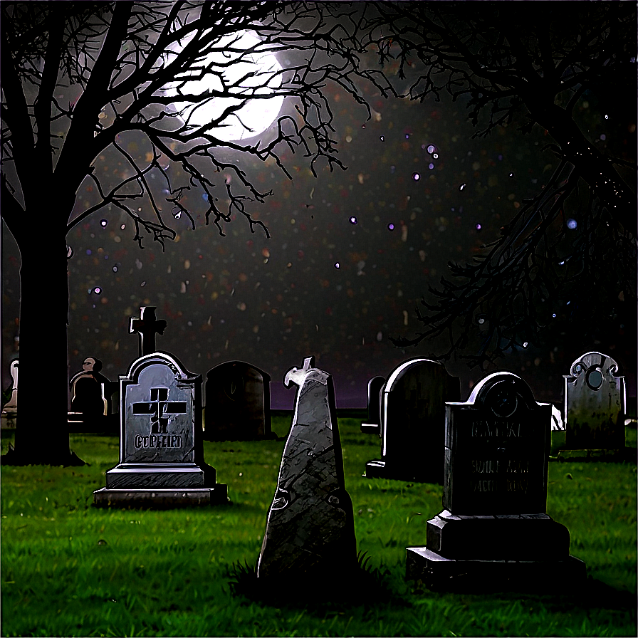 Foggy Graveyard Png Xwt83 PNG