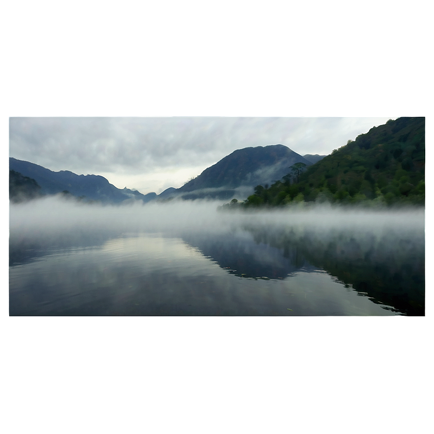 Foggy Lake Png 32 PNG