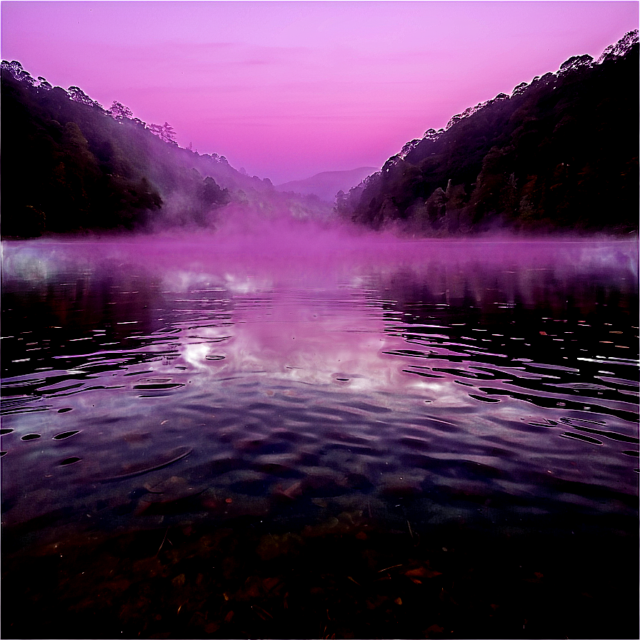 Foggy Lake Png 48 PNG