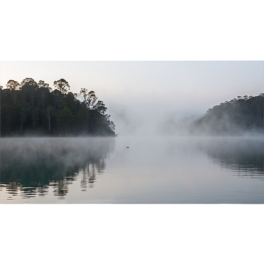 Foggy Lake Png Hdl84 PNG