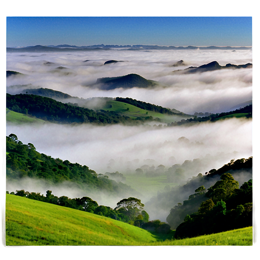 Foggy Valley Png Xsk58 PNG