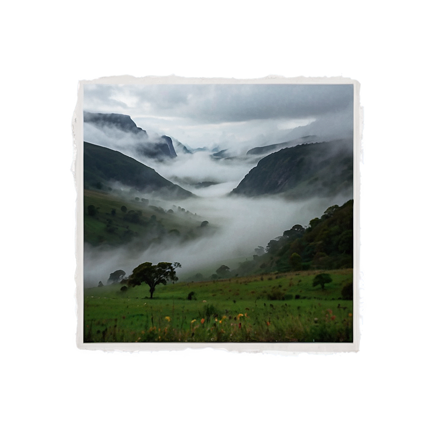 Foggy Valley Png Xxb PNG