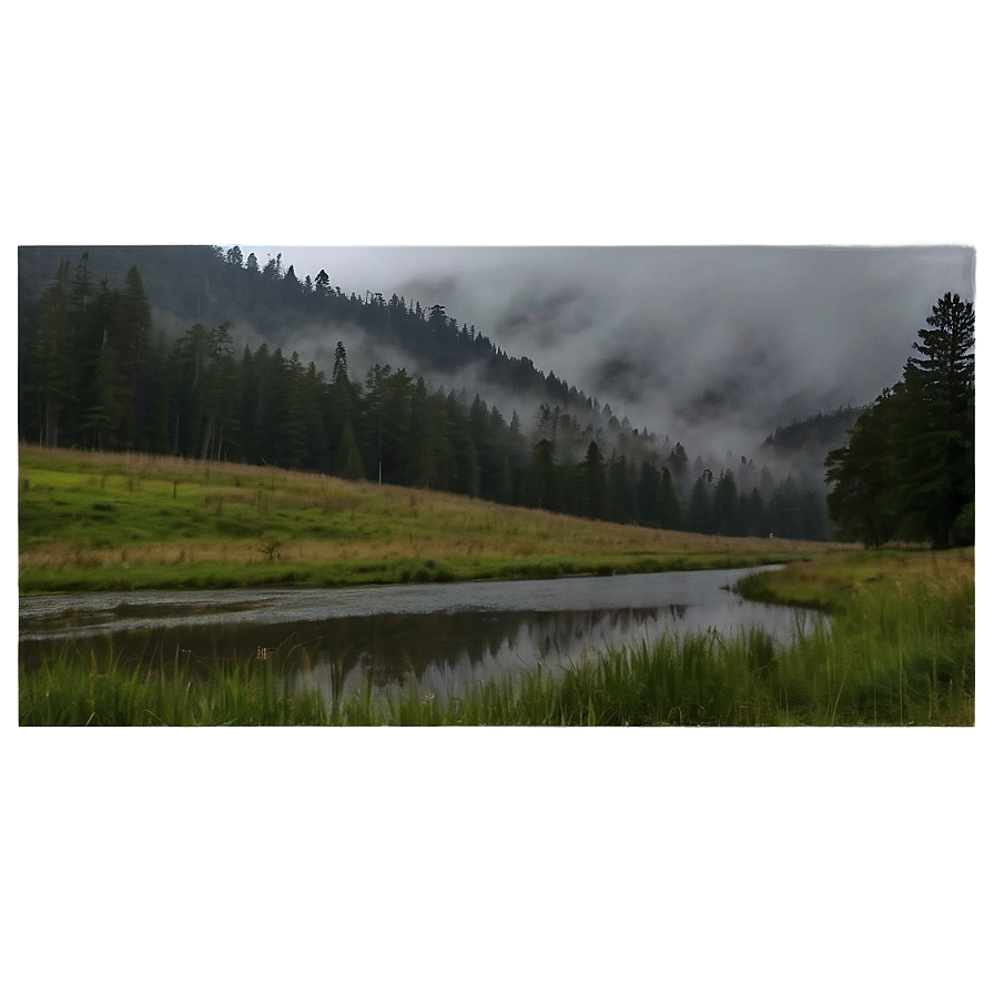 Foggy Valley Transparent Png Ufe PNG