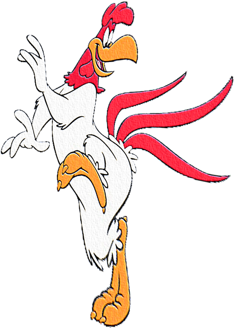 Download Foghorn Leghorn Strutting | Wallpapers.com