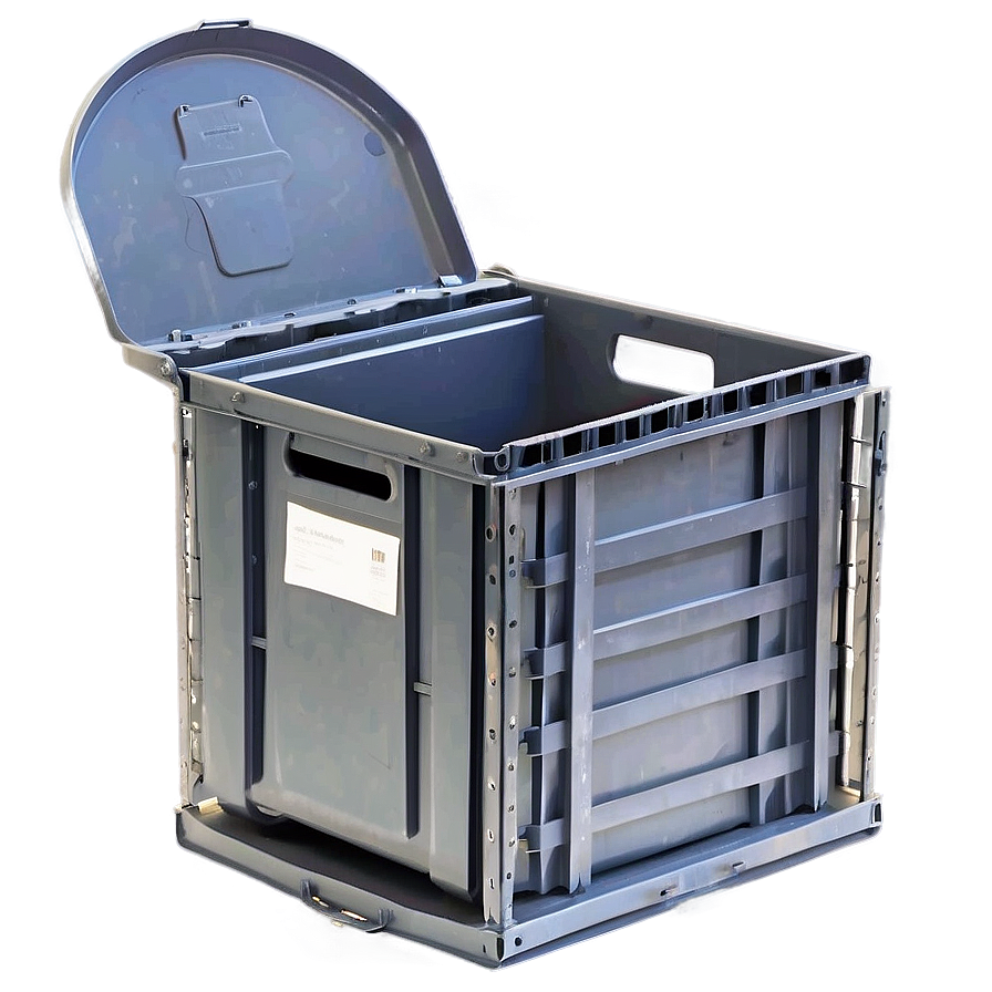 Foldable Bin Portable Png 06242024 PNG