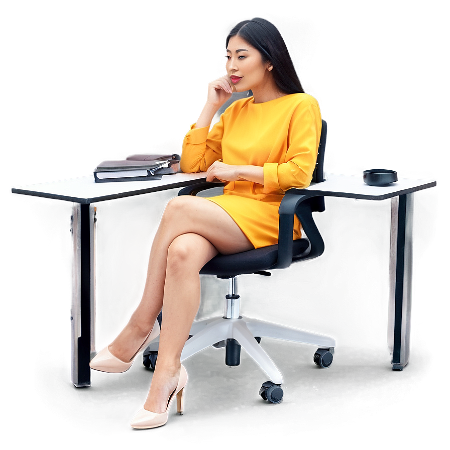 Foldable Desk Chair Png 06132024 PNG