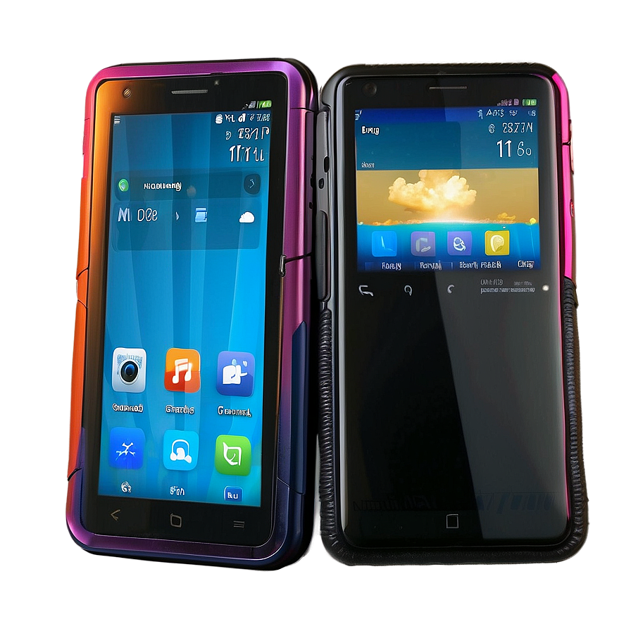 Foldable Mobile Phone Technology Png Vef PNG