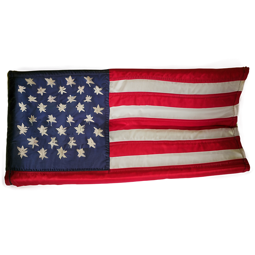 Folded American Flag Transparent Png Fdq67 PNG