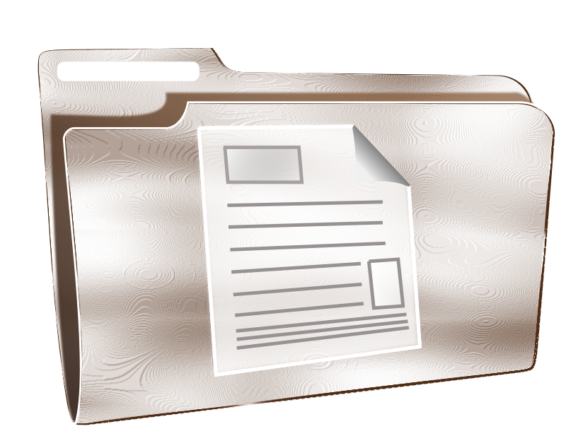 Folder Document Icon PNG