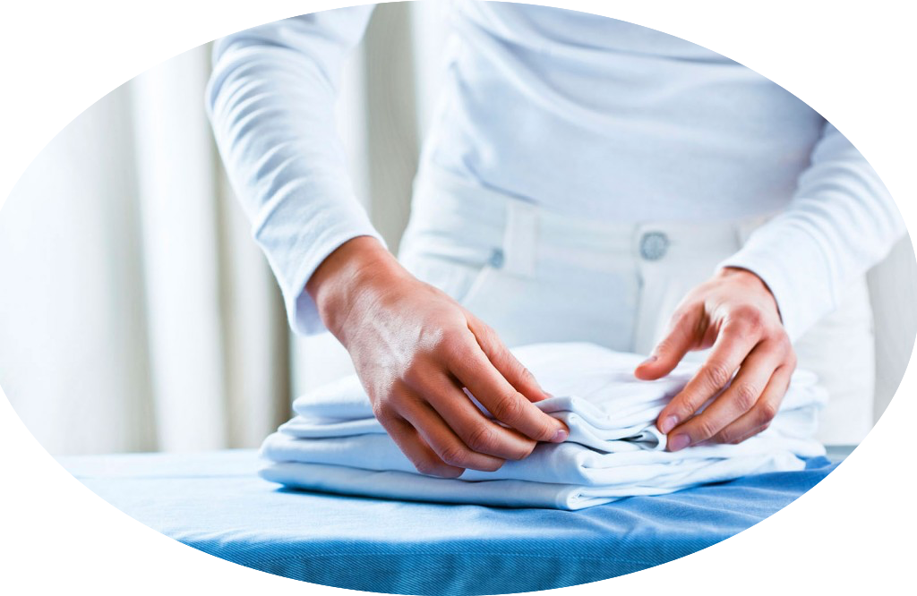 Folding Clean Laundry PNG