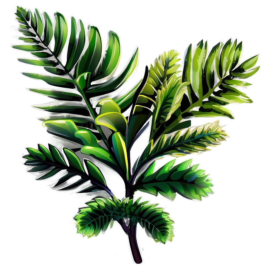 Foliage Plant Png Qmw PNG