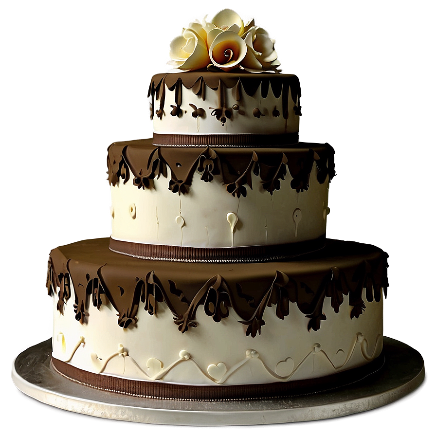 Fondant Wedding Cake Png Vei PNG