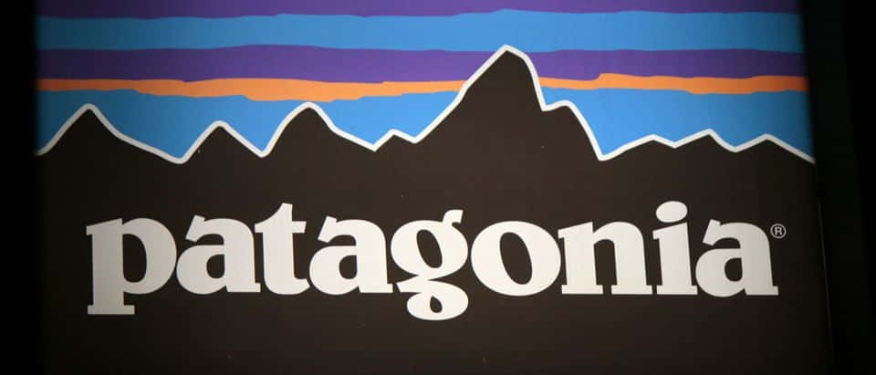 Fondode Pantalla Con El Logo De Patagonia.