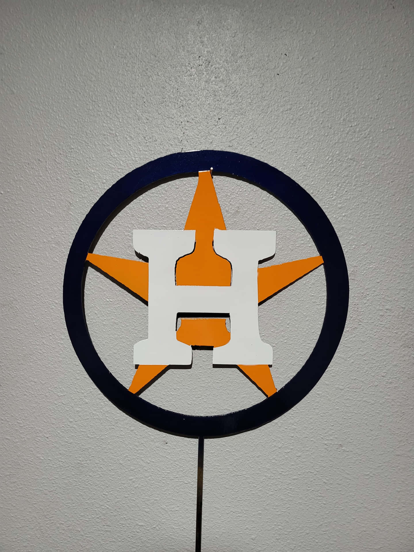 Fondode Pantalla Con Los Logotipos Del Equipo De Béisbol Houston Astros