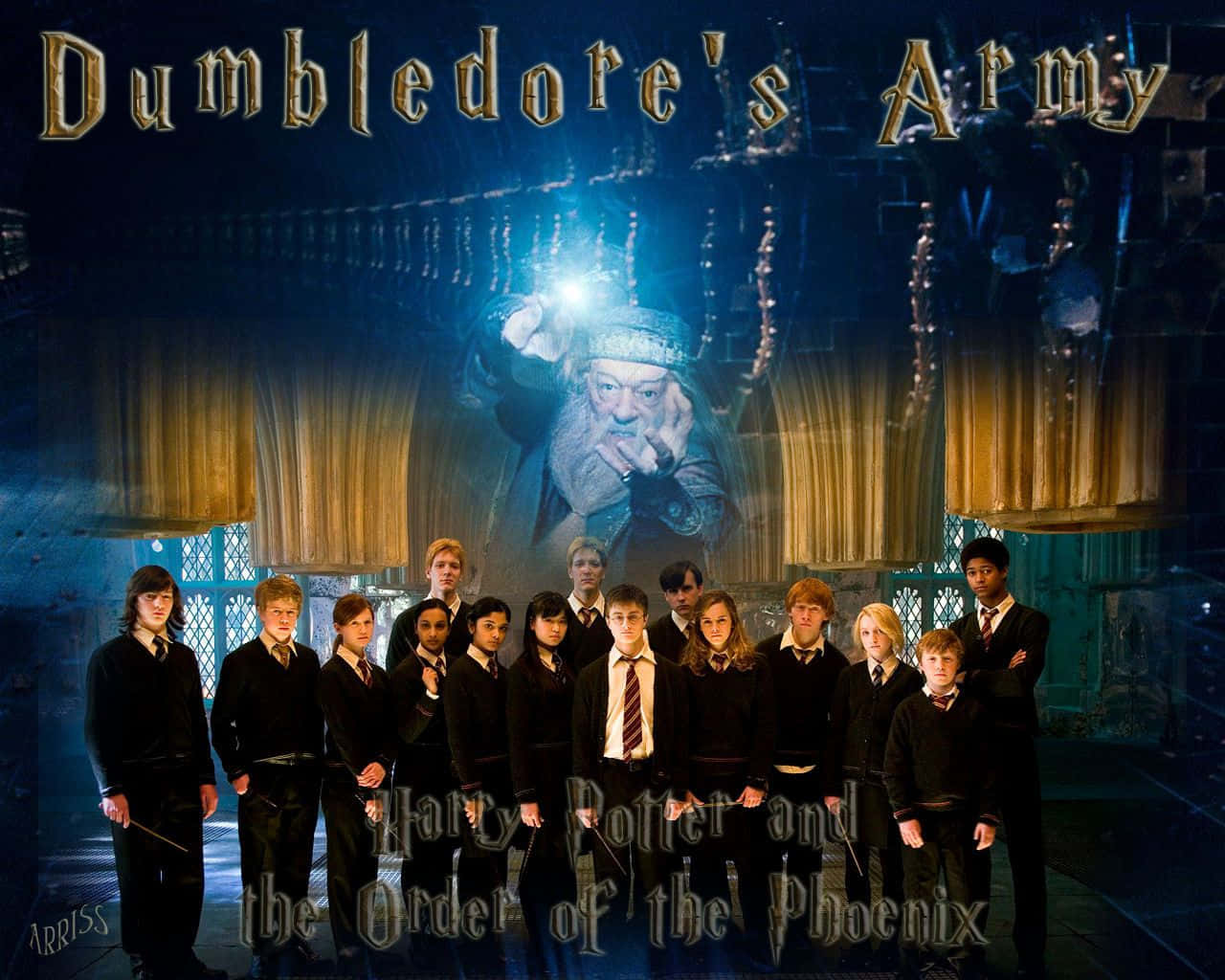 Fondode Pantalla De Dumbledore's Army En 1280 X 1024. Fondo de pantalla