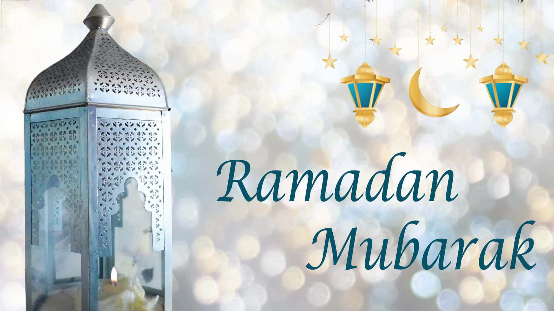 Fondode Pantalla De Ramadan Mubarak.