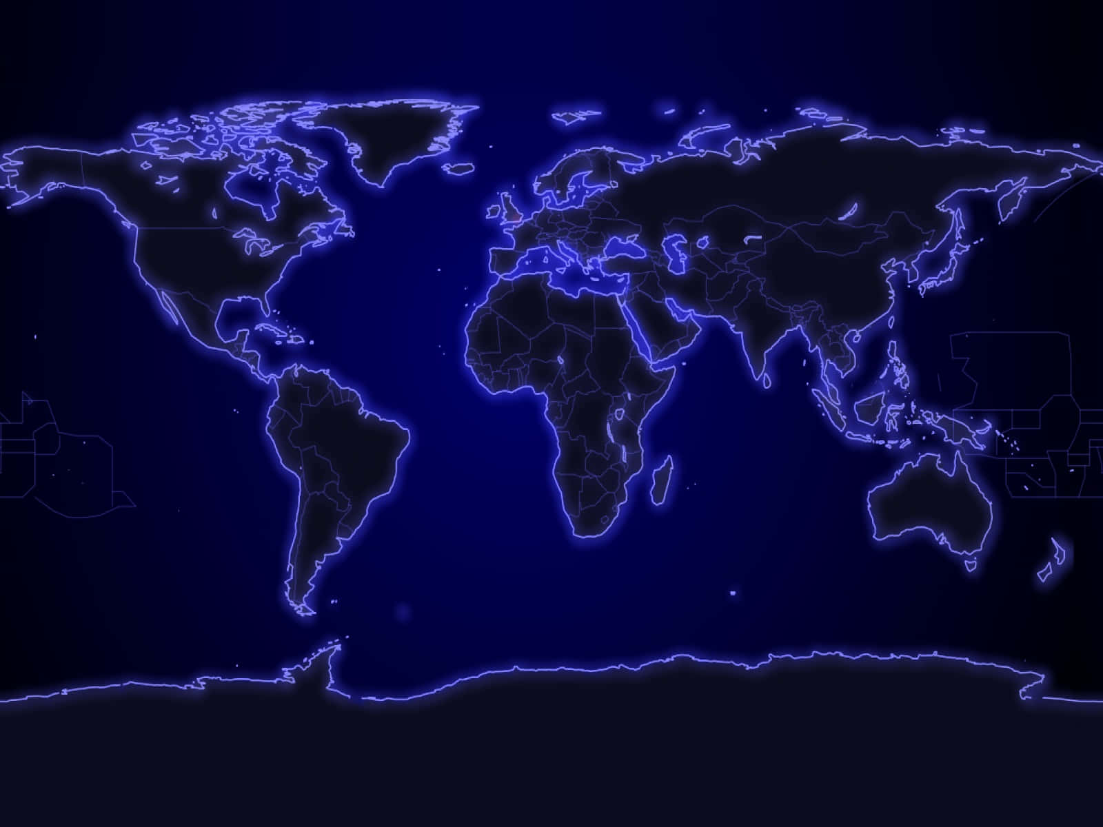 Fondode Pantalla Del Mapa Mundial