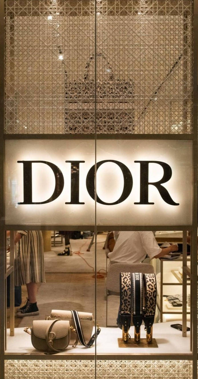 Fönsterdisplay Dior Phone Wallpaper