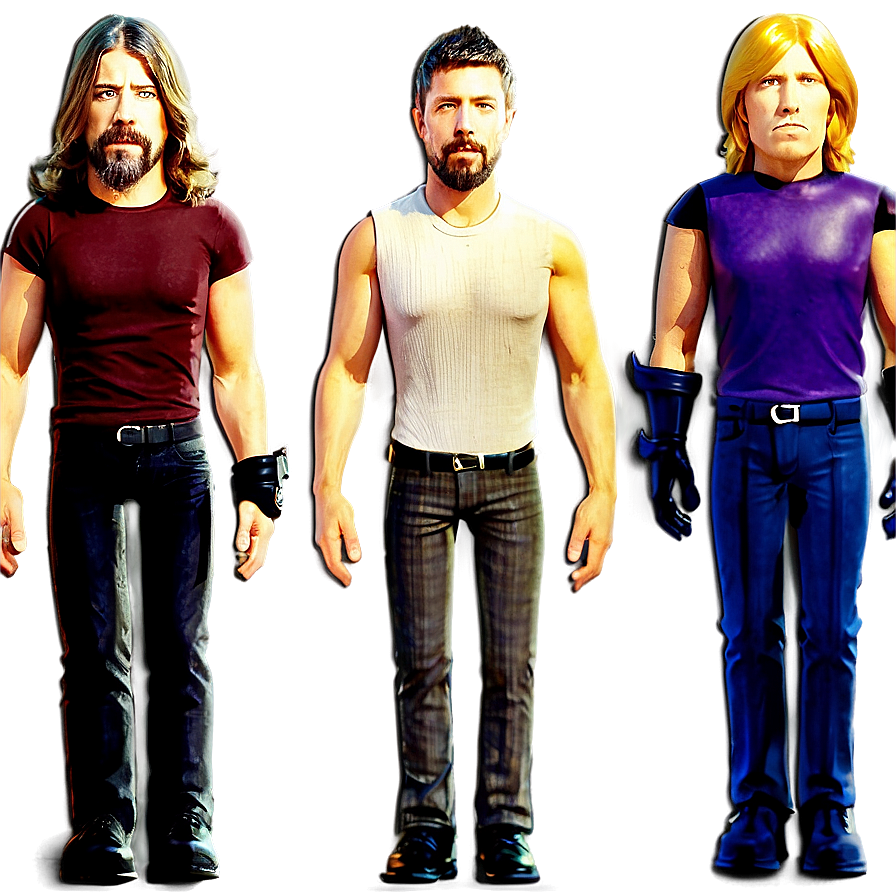 Foo Fighters Animated Characters Png Mwq PNG