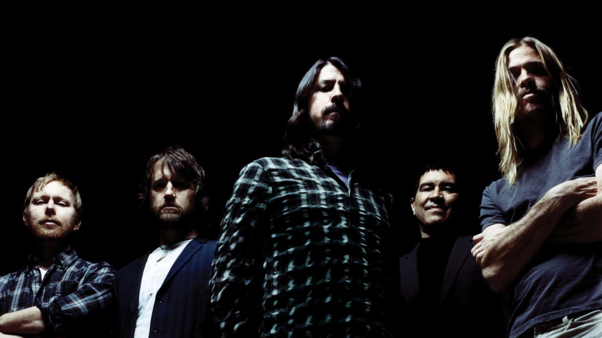 Foo Fighters Band Portrait Wallpaper